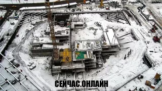 Веб-камера строительства комплекса «Декарт-2», Москва 📺 Прямо сейчас смотреть онлайн