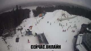 Обзорная веб-камера ГЛК «Красное озеро», Ленинградская область 📺 Прямо сейчас смотреть онлайн