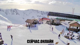 Веб-камера «Горки Город», высота 2200 м – «Панорамная» 📺 Прямо сейчас смотреть онлайн