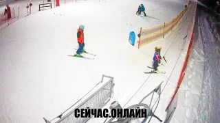 Онлайн трансляция на трассе «Инструкторская» горнолыжного клуба Гая Северина
