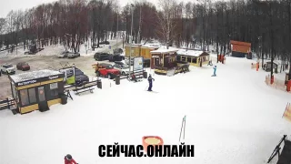 Онлайн трансляция на выкате трассы «Звезда» горнолыжного клуба Гая Северина