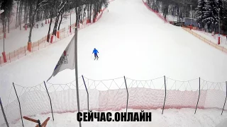 Онлайн трансляция на трассе «Звезда» горнолыжного клуба Гая Северина