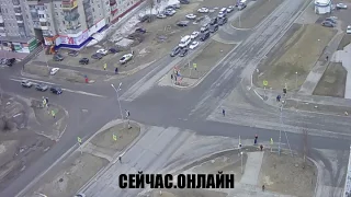 Онлайн трансляция на перекрёстке Интернациональная - Дзержинского