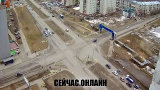 Веб-камера на перекрёстке Интернациональная - Нефтяников 📺 Прямо сейчас смотреть онлайн