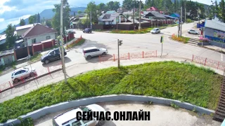 Веб-камера на перекрёстке улиц Халтурина и Дзержинского, Усть-Кут 📺 Прямо сейчас смотреть онлайн