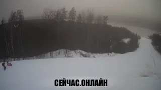 Онлайн трансляция на лыжной трассе №4, ГЛК «Красное озеро»