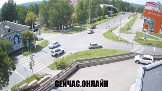 Веб-камера на перекрёстке улиц Островского и Калинина, Трёхгорный 📺 Прямо сейчас смотреть онлайн