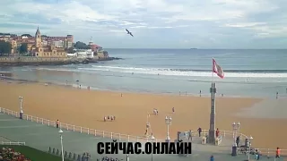 Веб-камера на набережной Пасео-де-Сан-Лоренсо, Хихон 📺 Прямо сейчас смотреть онлайн