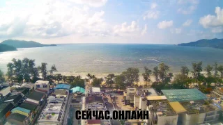 Веб-камера с видом на пляж Патонг, остров Пхукет, Таиланд 📺 Прямо сейчас смотреть онлайн