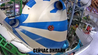 Веб-камера у горки «Манта» в аквапарке «Аквамир», Новосибирск 📺 Прямо сейчас смотреть онлайн
