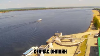 Поворотная веб-камера гостиницы «Россия», Самара 📺 Прямо сейчас смотреть онлайн