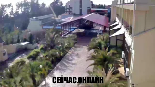 Онлайн трансляция на спортивной площадке пансионата «Шексна»
