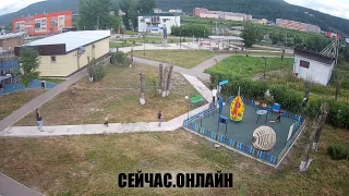 Веб-камера в сквере Боевой и трудовой славы, Усть-Кут 📺 Прямо сейчас смотреть онлайн