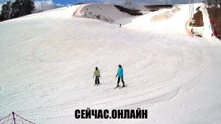 Онлайн трансляция на 6-м склоне горнолыжного курорта «Сорочаны», Курово