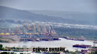 Обзорная онлайн трансляция в микрорайоне Железнодорожник города Усть-Кут