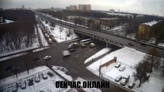 Онлайн трансляция с видом на Волгоградский проспект, Кузьминки, Москва