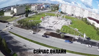 Веб-камера с видом на памятник-мемориал «Защитникам Отечества», Усинск 📺 Прямо сейчас смотреть онлайн
